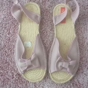 purple lace up Espadrilles